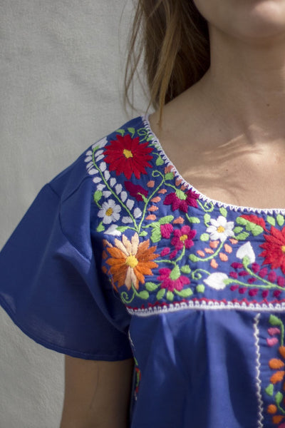 Mini Dress- Blue Small