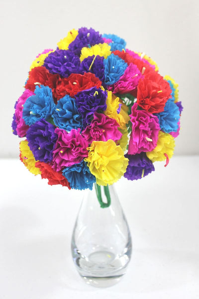 Paper Flower Bouquet - Del Mex