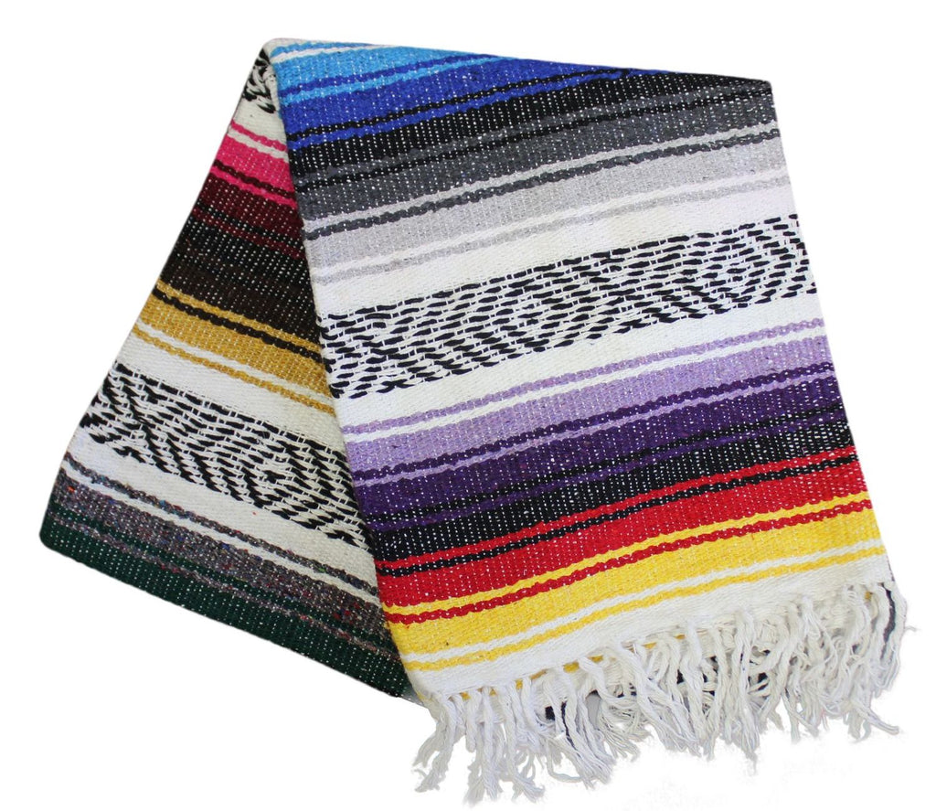 Baja Baby™ Mexican Baby Blanket -Multi-Colored