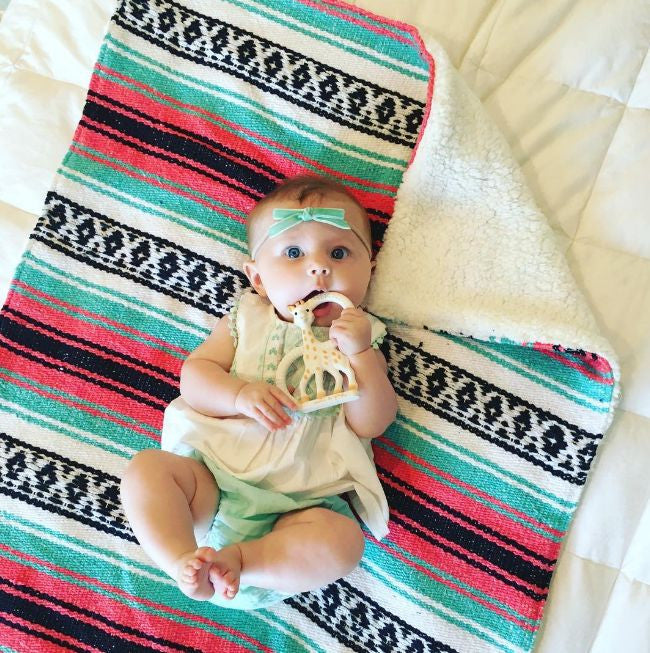 Baja Baby™ Mexican Baby Blanket -Cali - Del Mex - 2