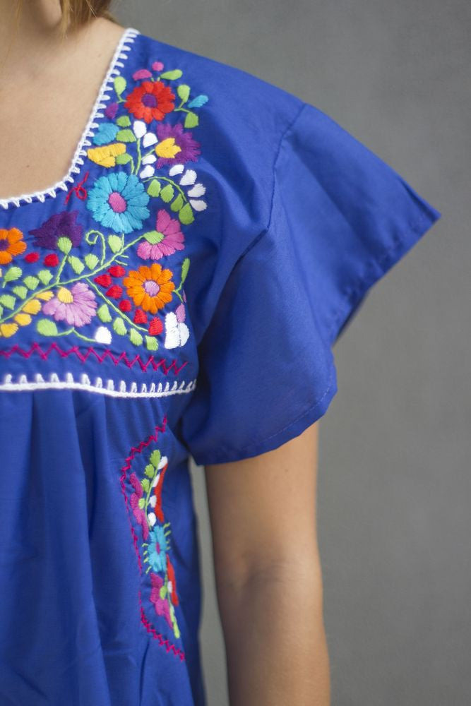 Dress- Blue 3X Dress- Blue 3X