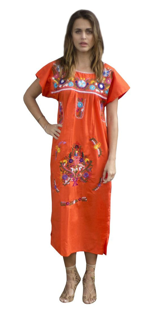 Dress- Orange 2X Dress- Orange 2X