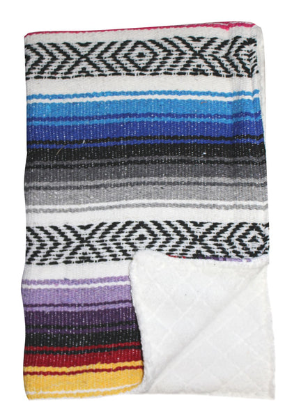 Baja Baby™ Mexican Baby Blanket -Multi-Colored