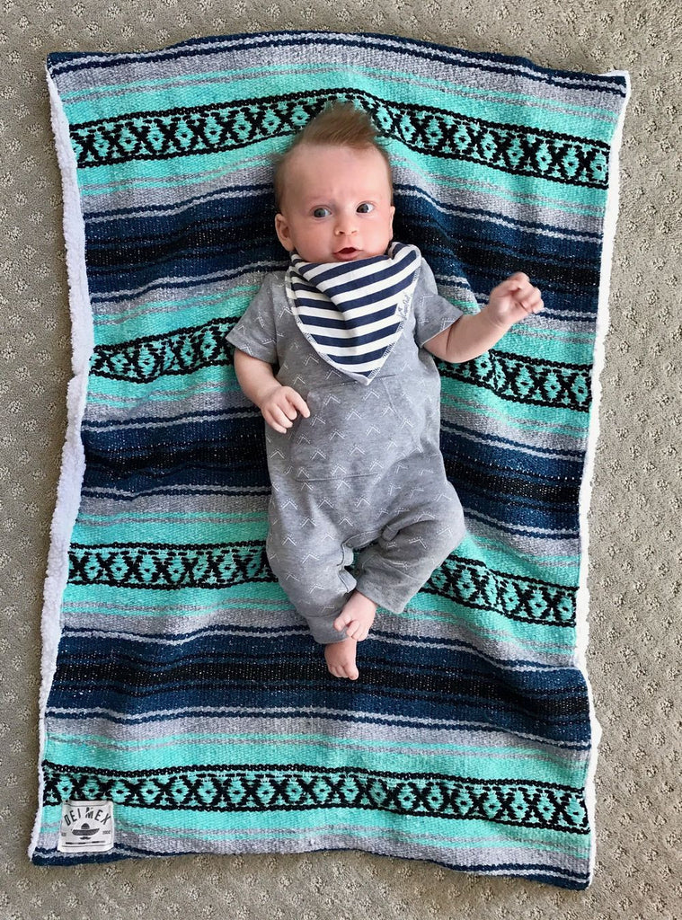Baja Baby™ Mexican Baby Blanket -Pacifica
