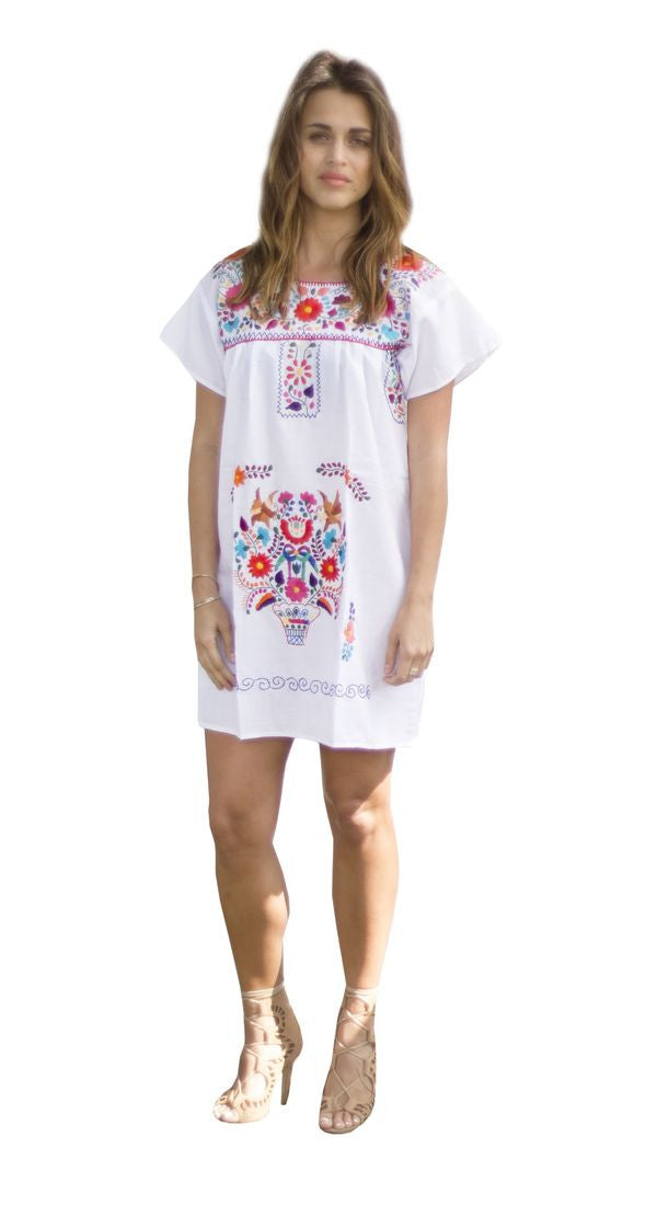 Mini Dress- White 2X Mini Dress- White 2X