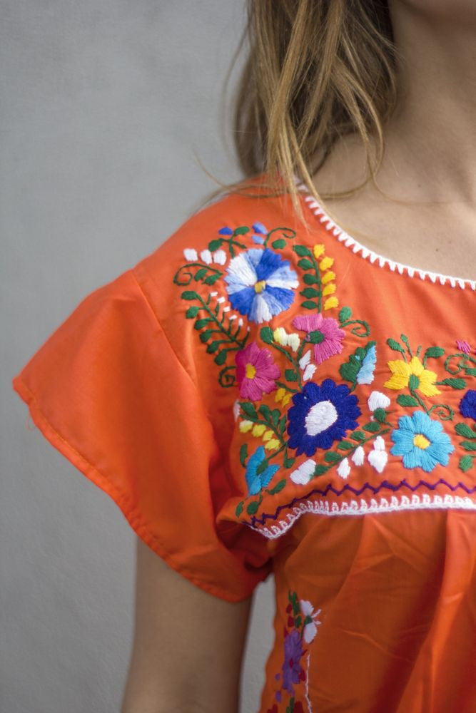 Dress- Orange 2X Dress- Orange 2X