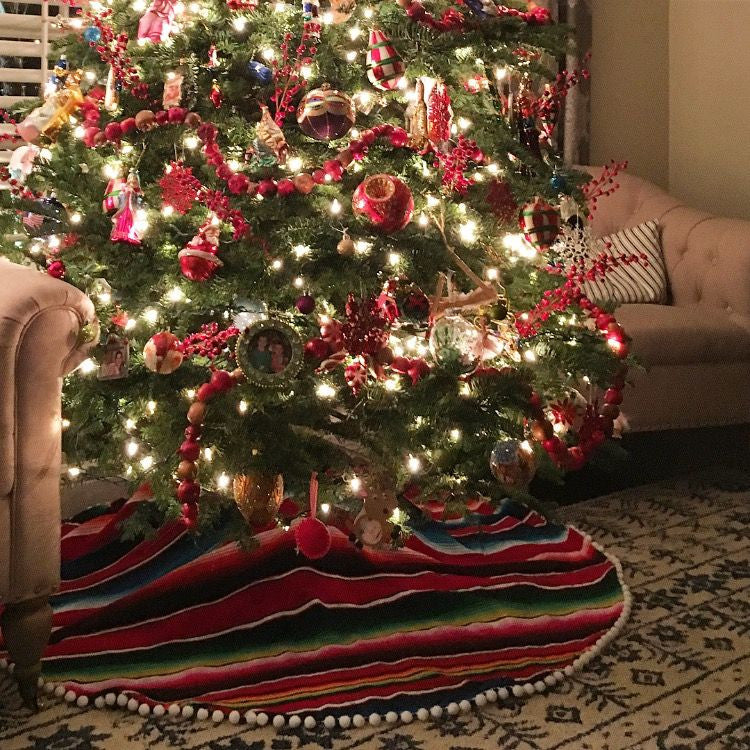 Christmas Tree Skirt - Del Mex - 1